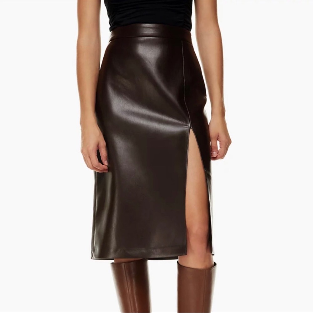 Aritzia Wilfred Patio Midi Skirt